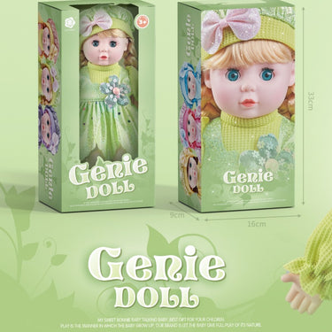 13 INCH BABY GIRL GENIE DOLL WITH MUSIC